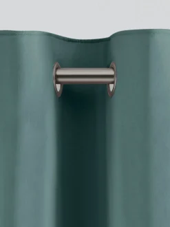 Katoenen ringgordijnen