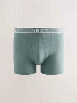 Kern grijs/groenen - Standaard - 10 Boxershorts zonder plooi