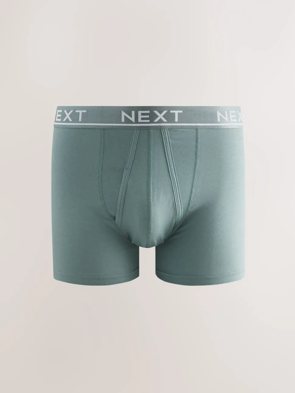 Kern grijs/groenen - Standaard - 10 Boxershorts zonder plooi