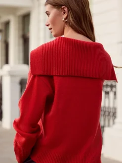 Kersrood - N.Premium 100% Lambswool Sailor Collar Jumper