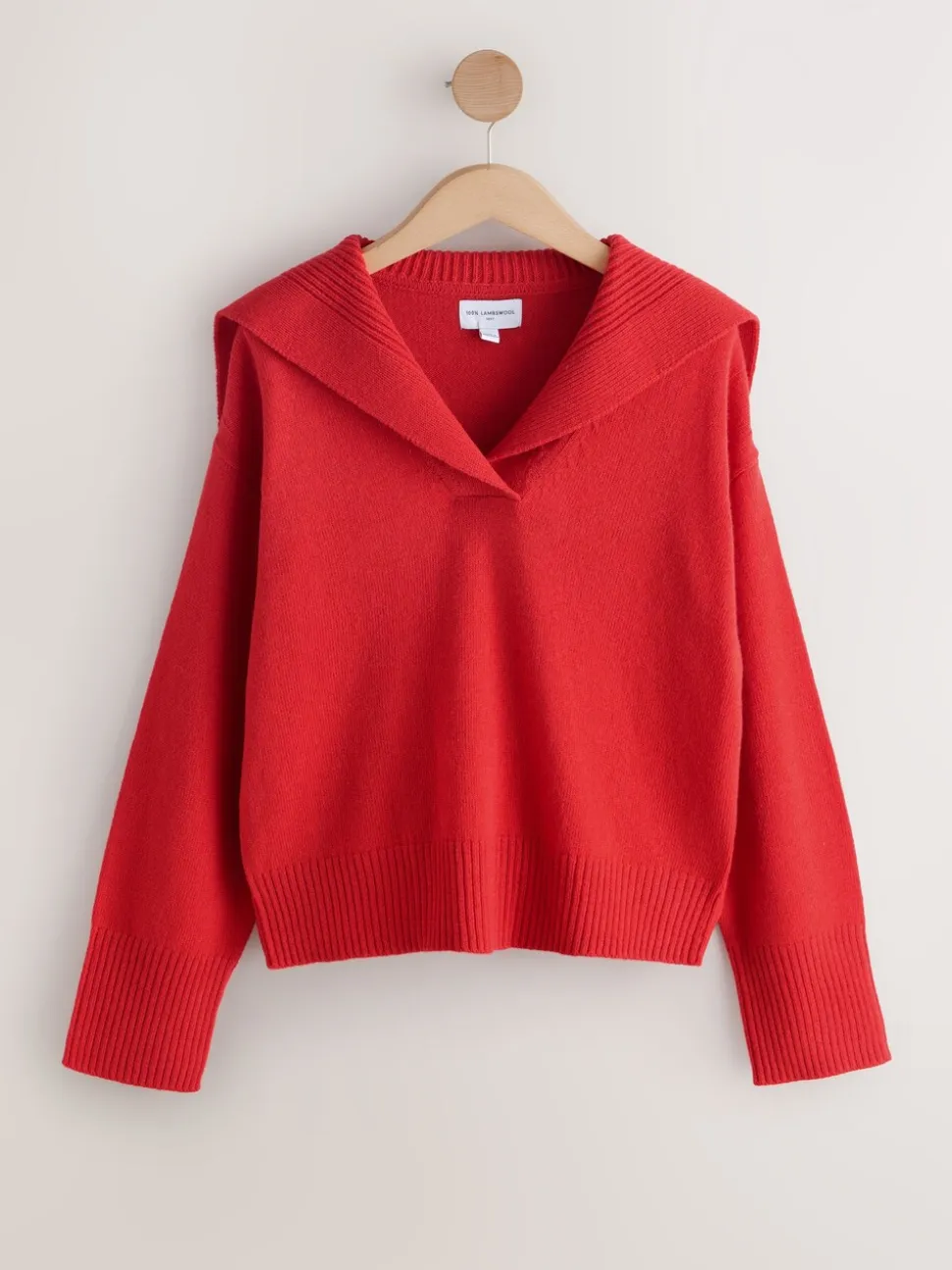 Kersrood - N.Premium 100% Lambswool Sailor Collar Jumper