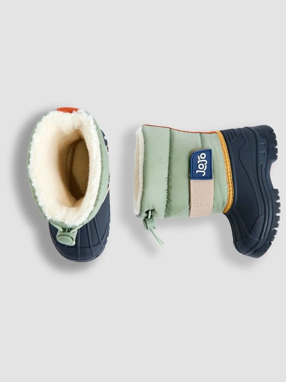 Khaki - JoJo Maman Bébé - Behaaglijke sneeuwlaarzen