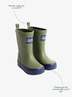 Khaki - JoJo Maman Bébé Plain Wellies