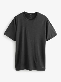 Khakigroen/leigrijs/zwart - T-shirt met korte mouwen - Actieve Gym Mesh Vesten 3 Pack