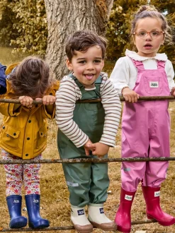 Kiezelkleurig dinosaurus - JoJo Maman Bébé Short Cosy Lined Wellie Boot