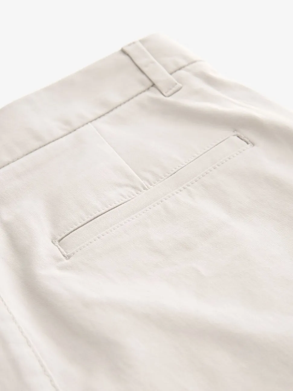 Kiezelkleurig licht - Slim Fit - Stretchy chino