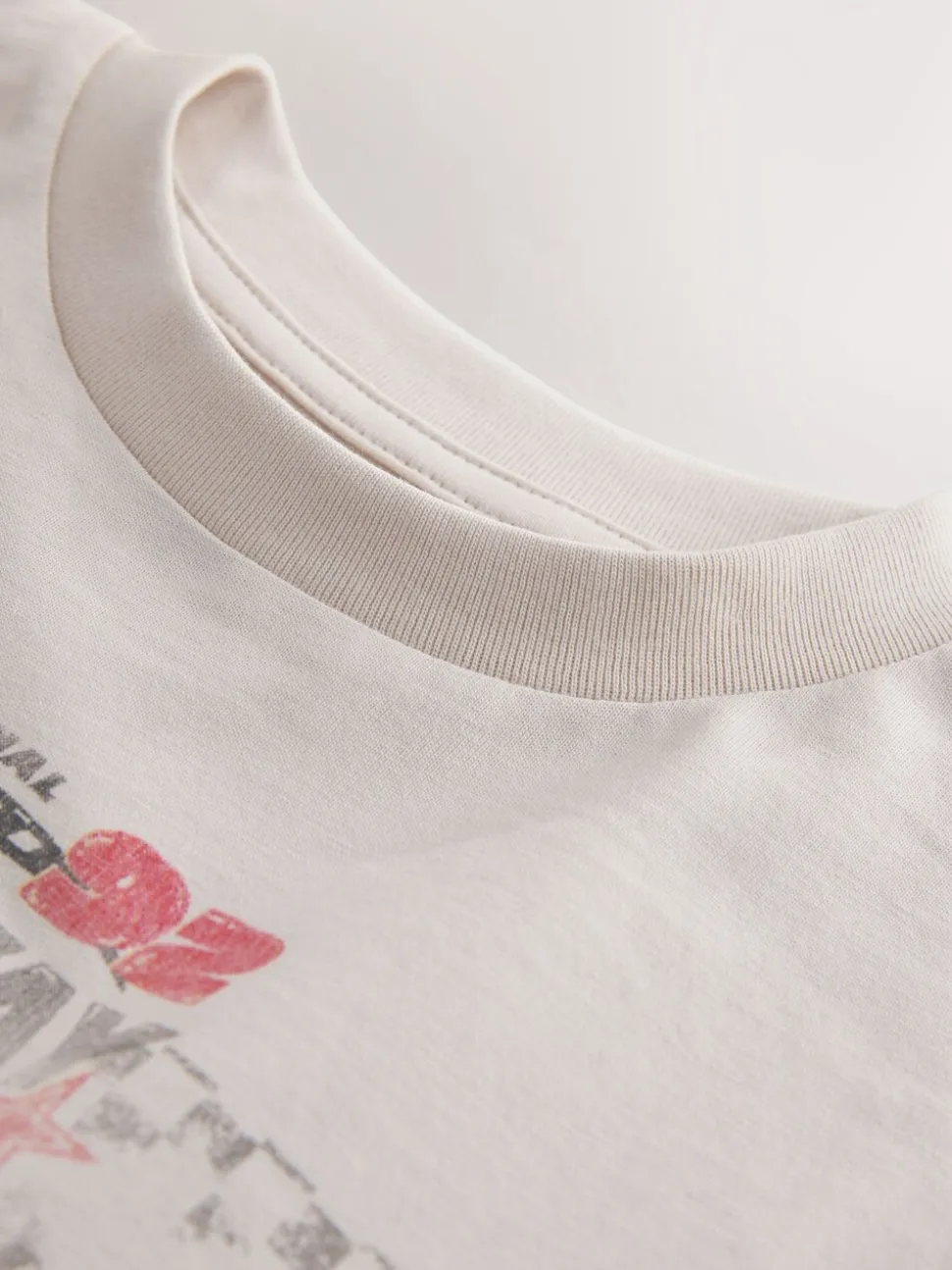 Kiezelkleurige racewagen - Regular fit T-shirt met korte mouwen en grafische print (3-16jaar)