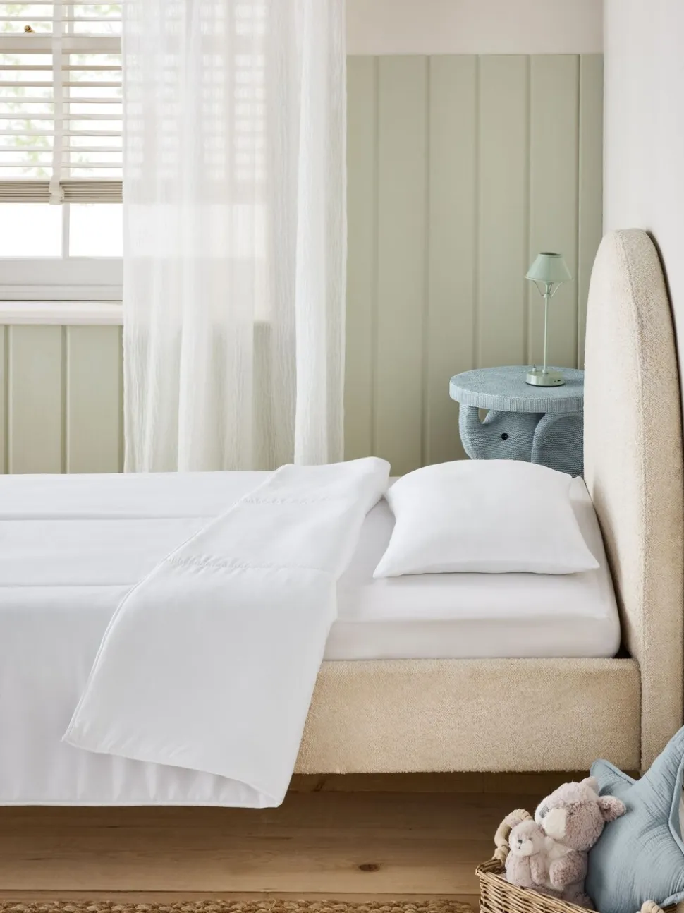 Kinderdekbed- en kussenset Simply Soft voor kleine kinderen