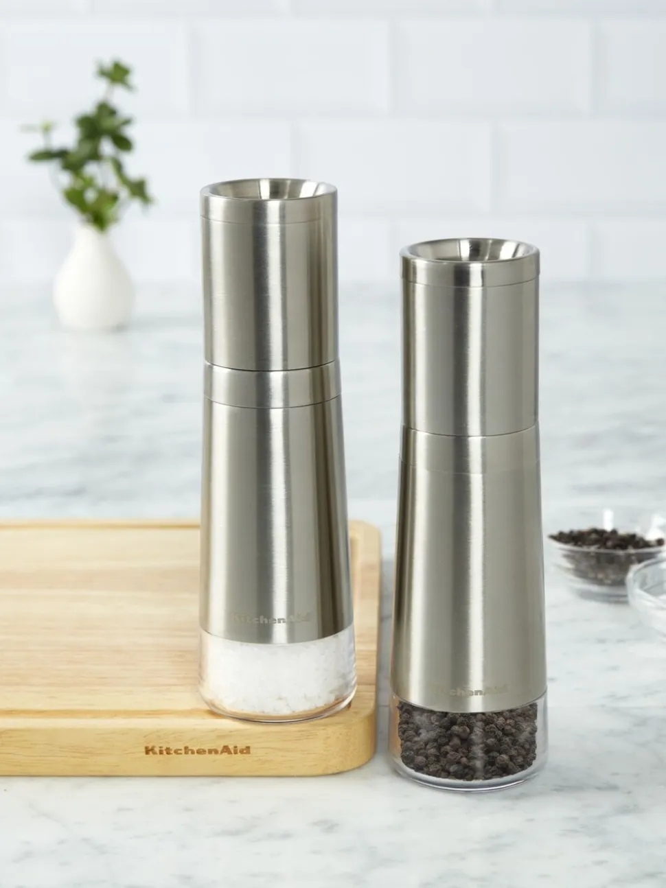 Kitchen Aid Salt and Pepper Grinders