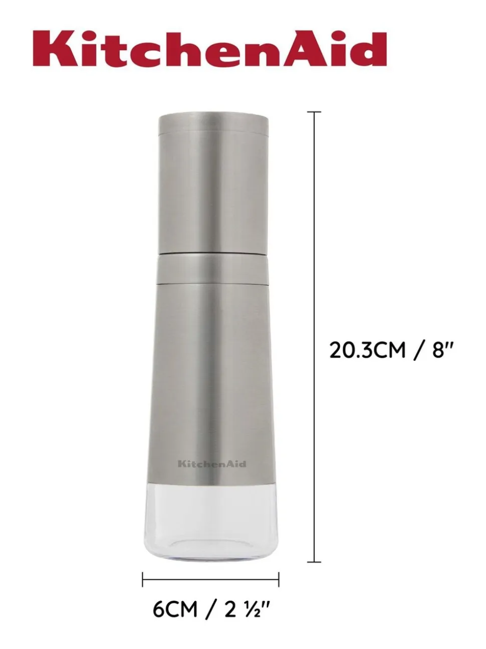 Kitchen Aid Salt and Pepper Grinders