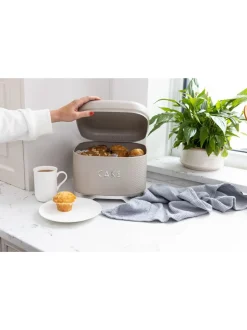 Kitchencraft Textured Square Cake Tin Durable Storage
