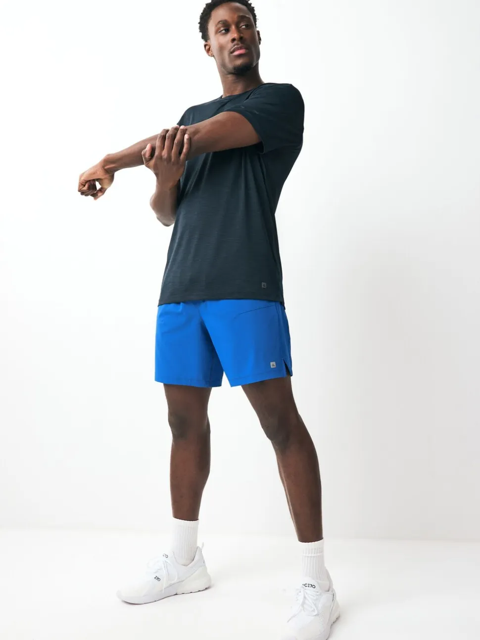 Kobaltblauw - 7 inch - Active sportschoolshort