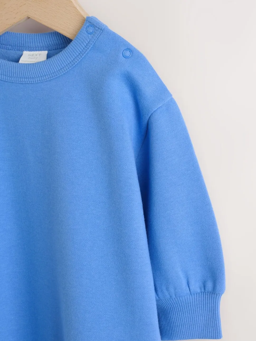 Kobaltblauw - Baby joggingromper (0mnd-3jr)
