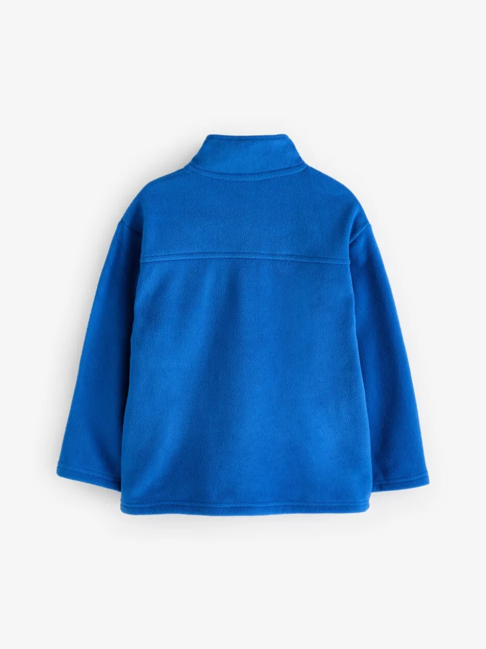 Kobaltblauw - Fleece jack met rits en zakken (3-16 jr)