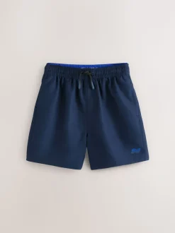 Kobaltblauw en marineblauw - Set van 2 zwembroeken (1.5-16jr)