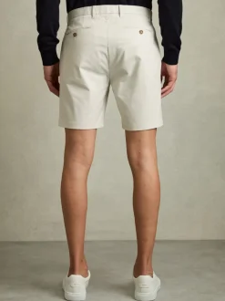Krijtkleur - Reiss - Wicket S - Casual korte chinoshort