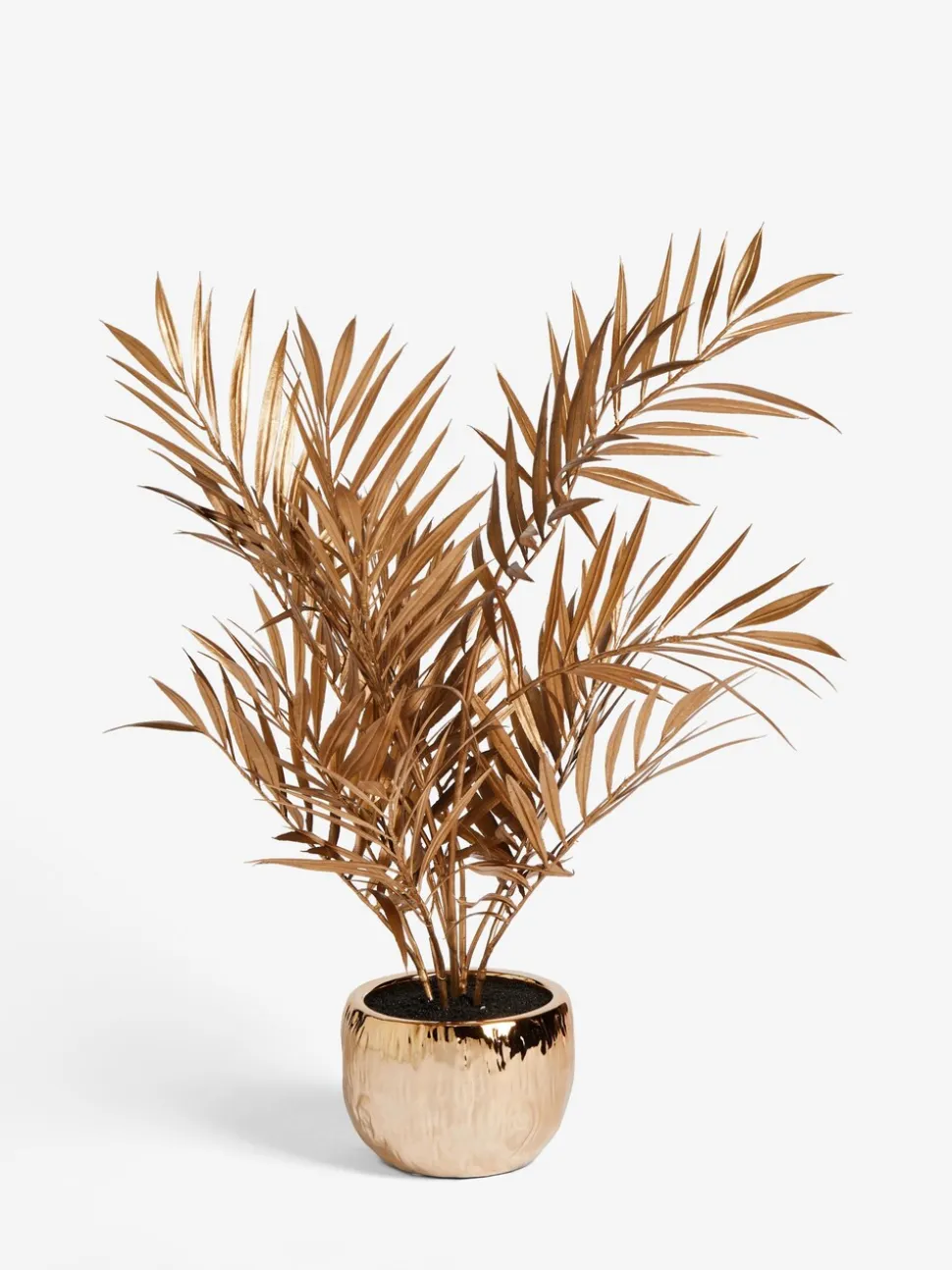 Kunstpalmboom in keramische pot