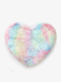Kussen met hartjes en regenboogkleuren met kleurverloop