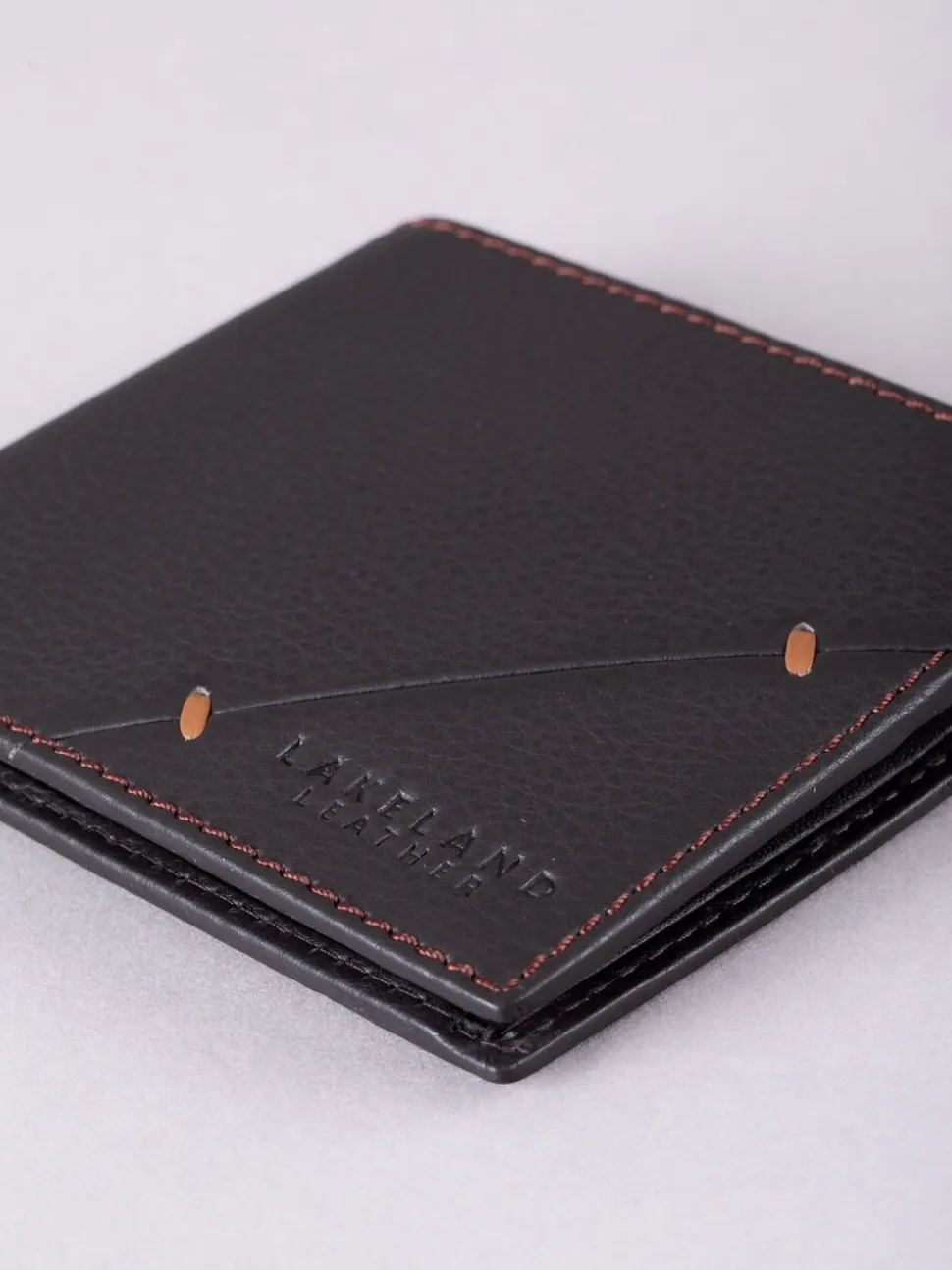 Lakeland Leather Allerdale dubbelgevouwen portemonnee