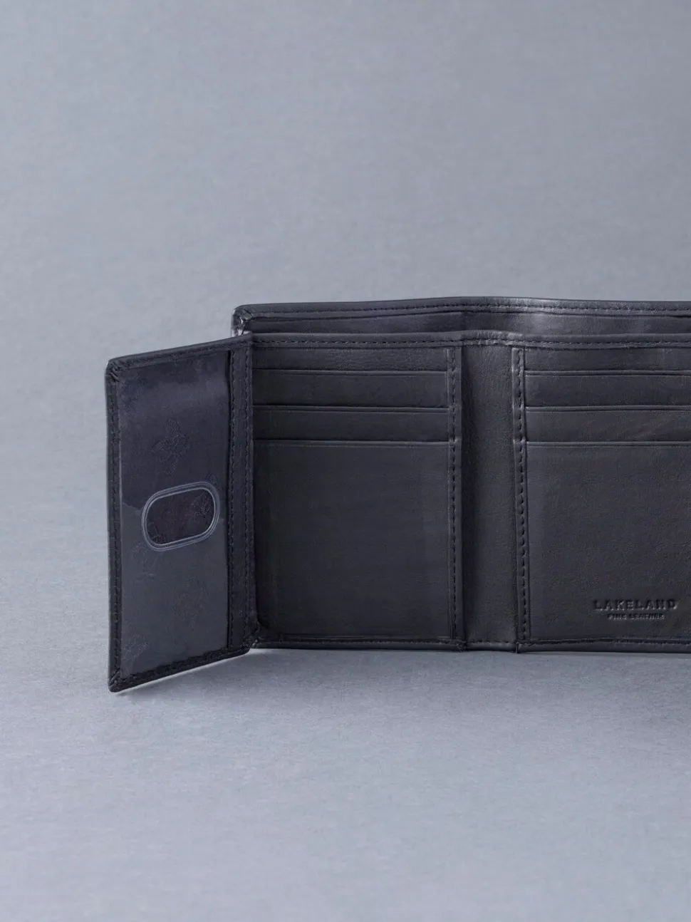 Lakeland Leather Stitch Tri-Fold Portemonnee