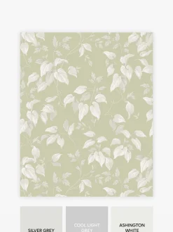 Landelijk behang met bloemenprint 10M