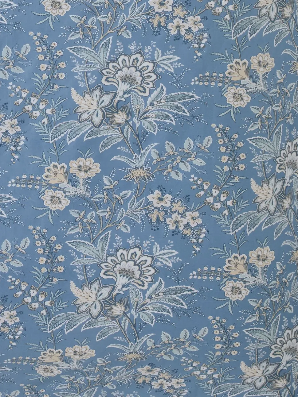 Laura Ashley 100% Cotton Sateen 200 Thread Count Marlbrook Duvet Cover and Pillowcase Set