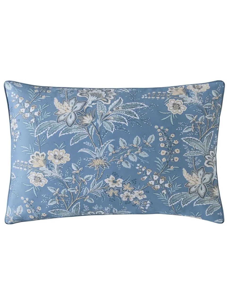 Laura Ashley 100% Cotton Sateen 200 Thread Count Marlbrook Duvet Cover and Pillowcase Set