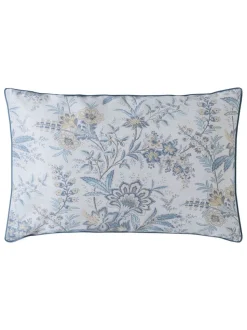 Laura Ashley 100% Cotton Sateen 200 Thread Count Marlbrook Duvet Cover and Pillowcase Set