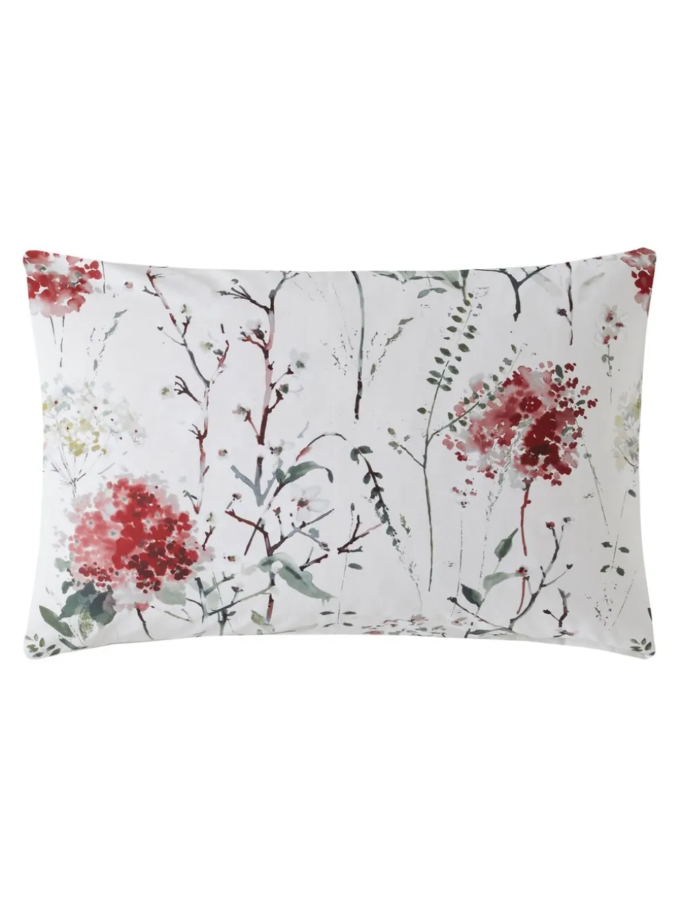 Laura Ashley 100% Cotton Sateen 220 Thread Count Pallington Bloom Duvet Cover and Pillowcase Set