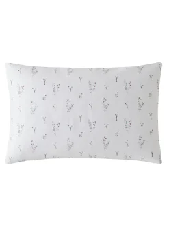 Laura Ashley 100% Cotton Sateen 220 Thread Count Pallington Bloom Duvet Cover and Pillowcase Set
