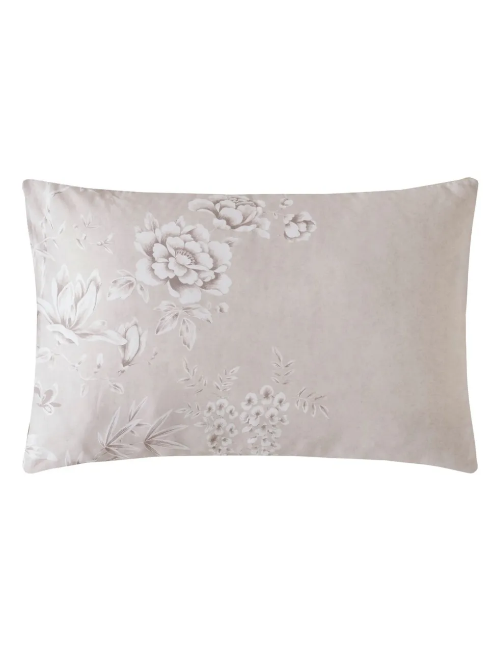 Laura Ashley 100% Cotton Sateen 220 Thread Count Rowsham Garden Duvet Cover and Pillowcase Set