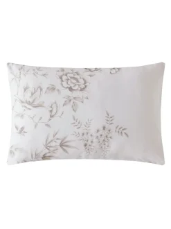 Laura Ashley 100% Cotton Sateen 220 Thread Count Rowsham Garden Duvet Cover and Pillowcase Set