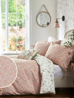Laura Ashley 200 -draads Loveston 100% katoenen dekbedovertrek- en kussensloopset