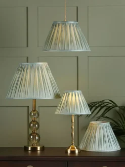 Laura Ashley - Fenn - Eenvoudig te verstellen zijden emire-lampenkap