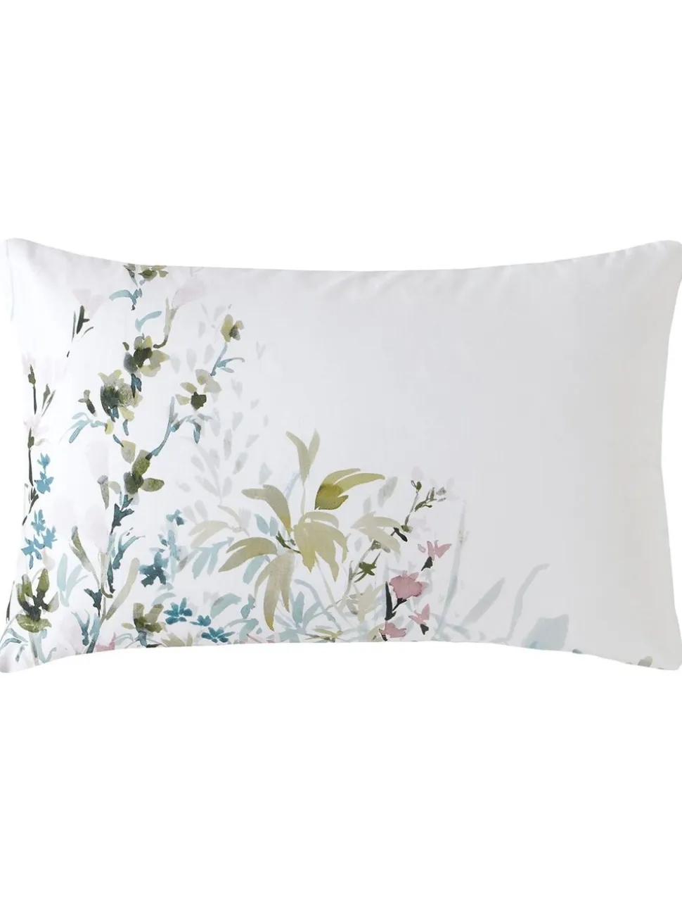 Laura Ashley 100% katoensatijn 220 thread count Pointon Fields dekbedovertrek- en kussensloopSet