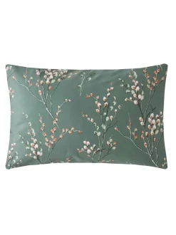 Laura Ashley 100% katoensatijn 200 thread count Pussy Willow Dekbedovertrek- en kussensloopset