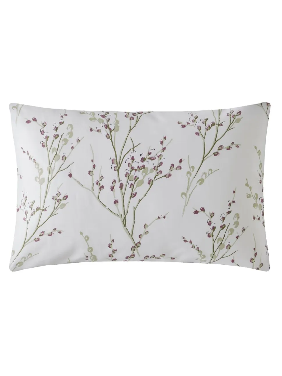 Laura Ashley 100% katoensatijn 200 thread count Pussy Willow Dekbedovertrek- en kussensloopset