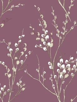 Laura Ashley 100% katoensatijn 200 thread count Pussy Willow Dekbedovertrek- en kussensloopset