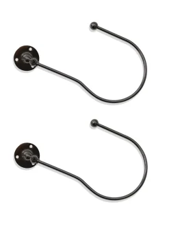 Laura Ashley - Set van 2 Swing-gordijnhouders