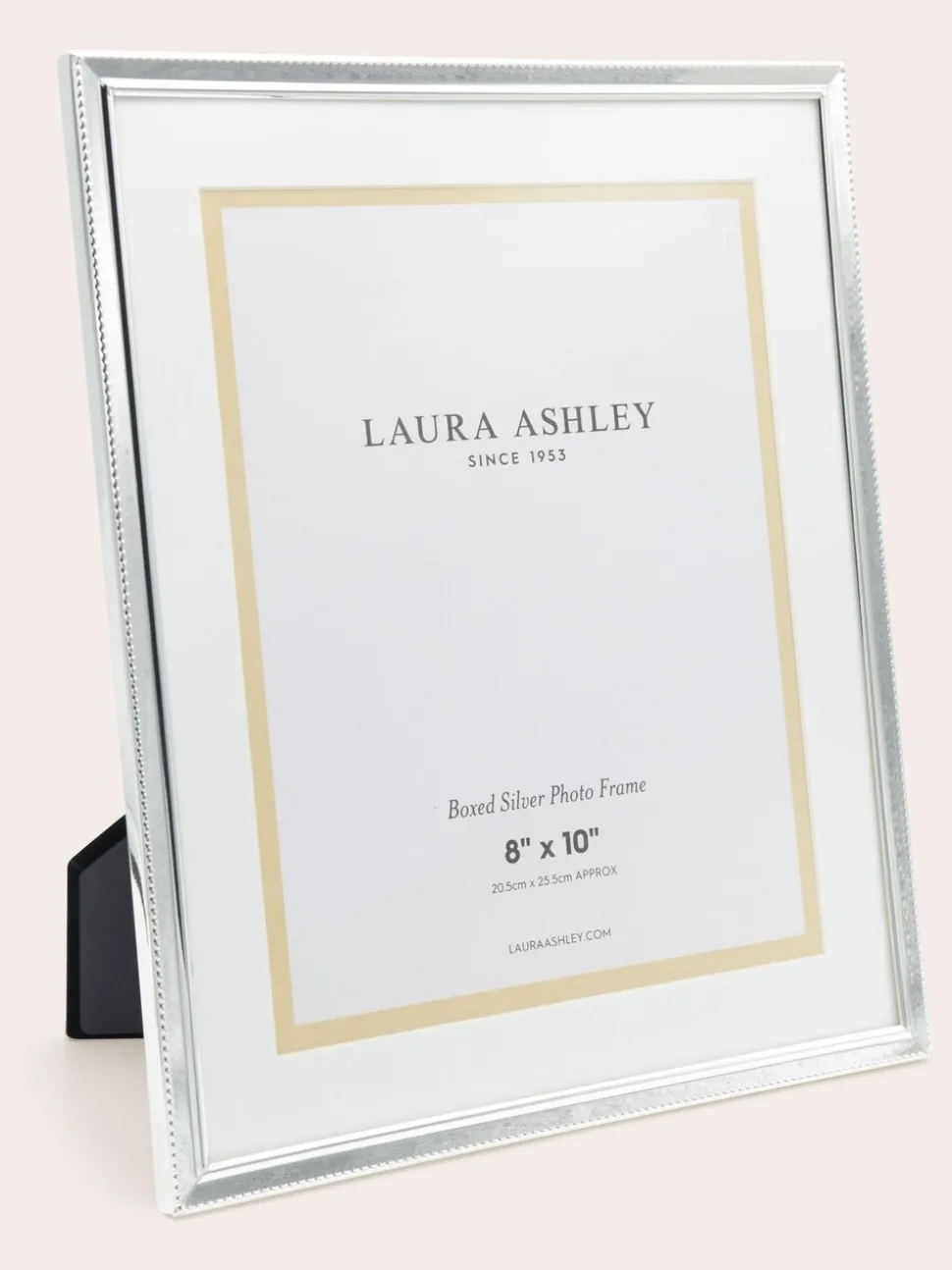 Laura Ashley - Verzilverde fotolijst in doosje