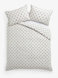 Laura Ashley Beauchamp Floral 100% Cotton Duvet Cover and Pillowcase Set