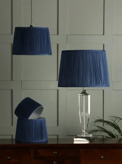 Laura Ashley geplooide zijden Hemsley empire verstelbare lampenkap