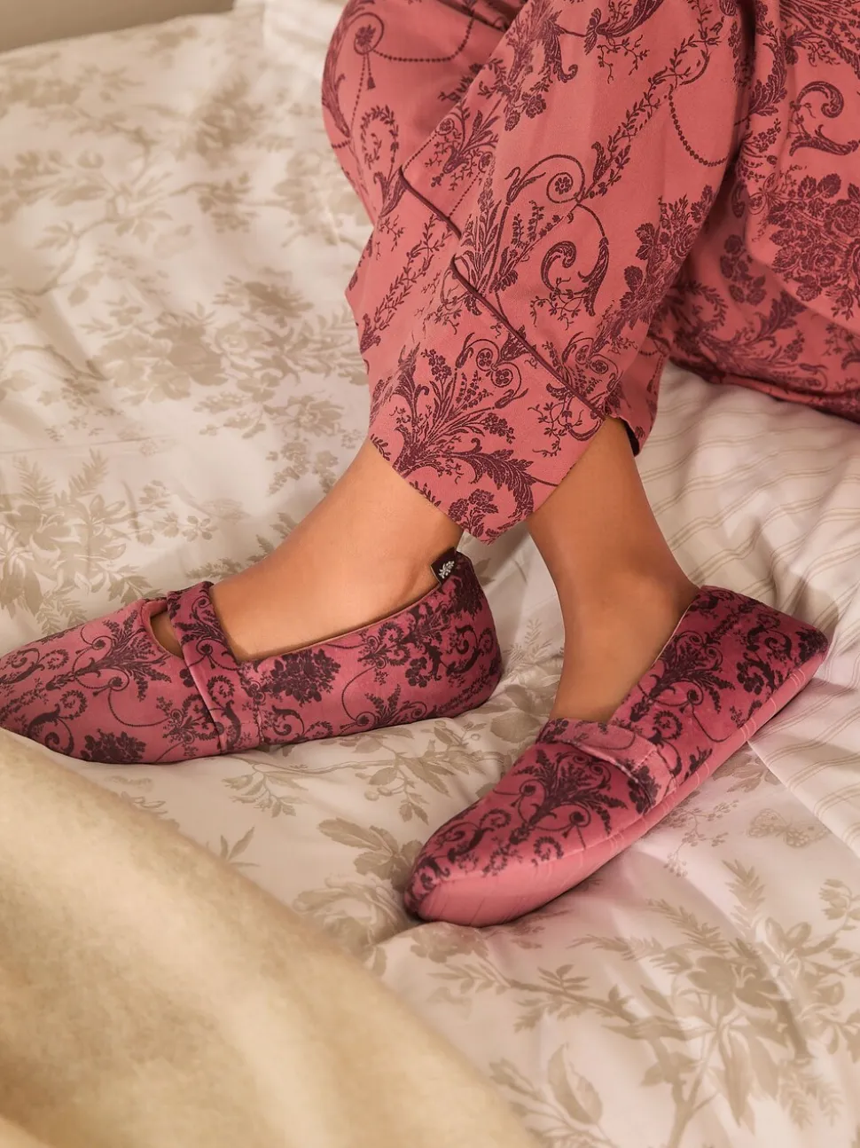 Laura Ashley Josette Mary Jane Slippers