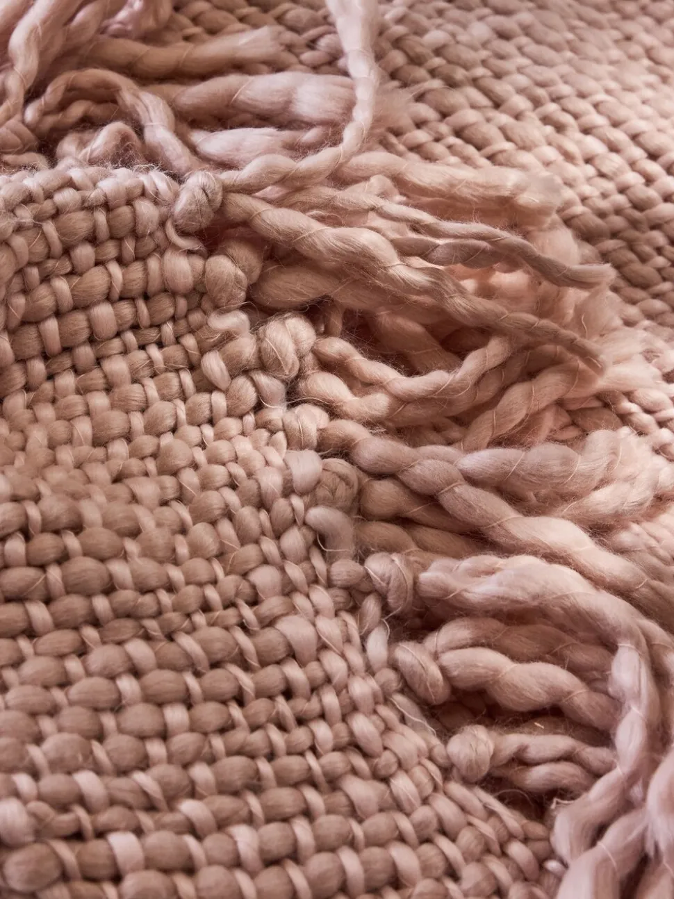 Laura Ashley Kimberly Chunky Woven Throw