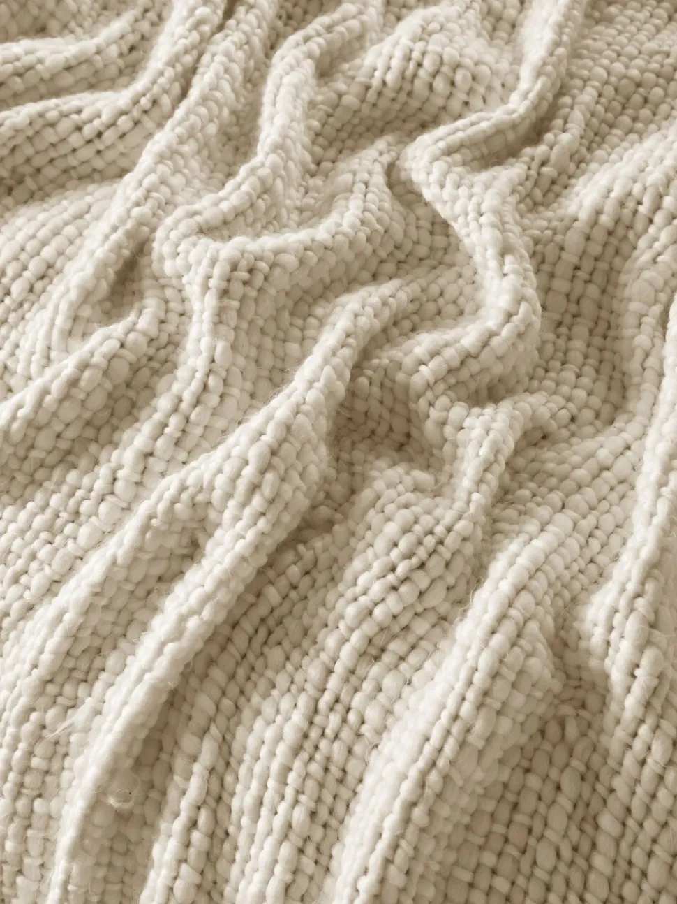 Laura Ashley Kimberly Chunky Woven Throw