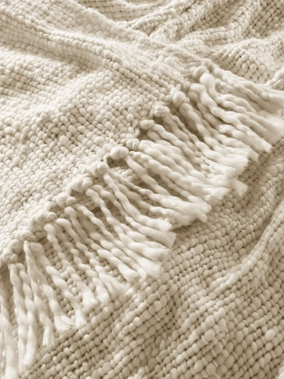 Laura Ashley Kimberly Chunky Woven Throw