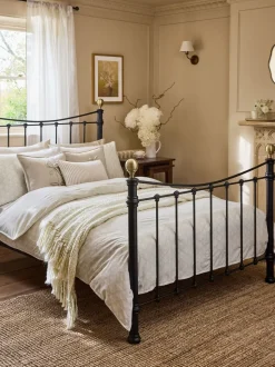 Laura Ashley Ladyfern 100% Cotton Duvet Cover and Pillowcase Set