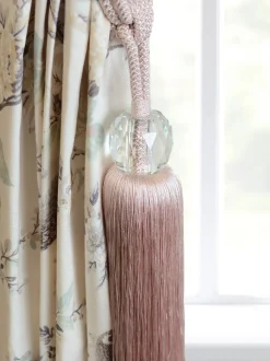 Laura Ashley Loren glazen embrasse met kwastjes