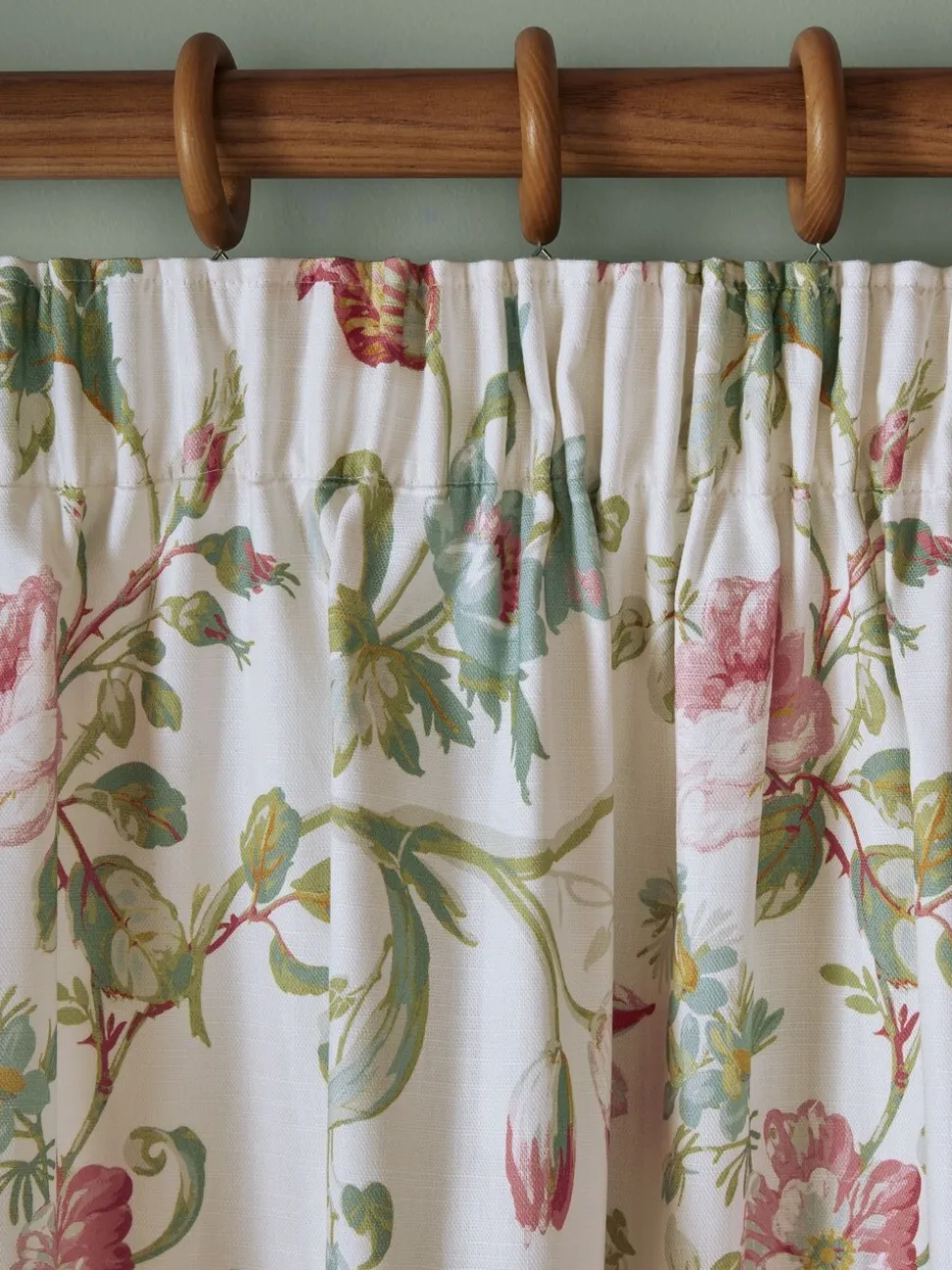 Laura Ashley Rosalind Headertape Curtains