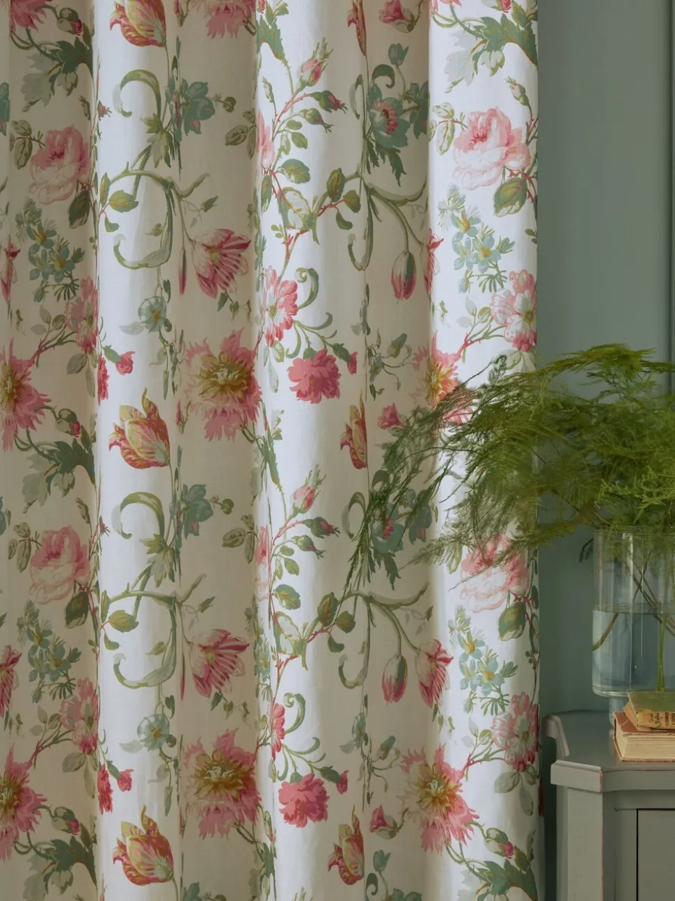Laura Ashley Rosalind Headertape Curtains